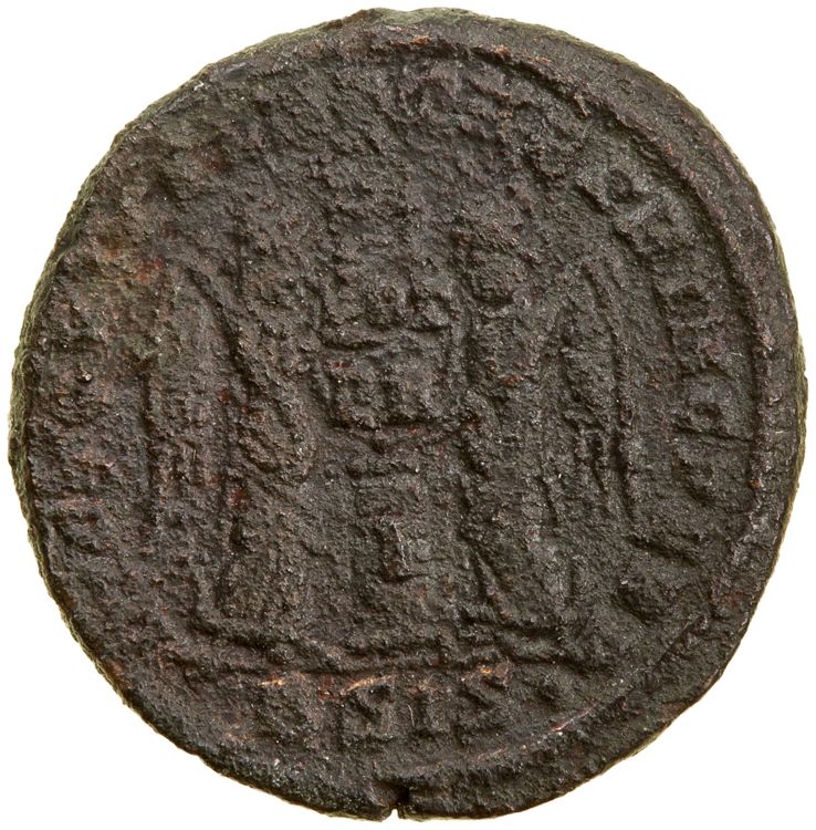 RIC VII Siscia 100, реверс, American Numismatic Society (ans)