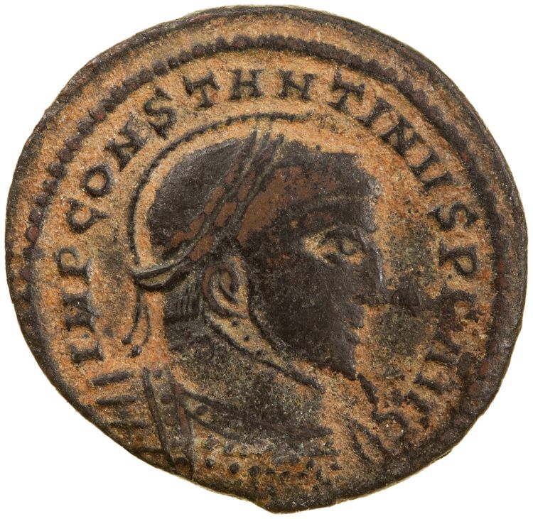 RIC VII Siscia 100, аверс, American Numismatic Society (ans)