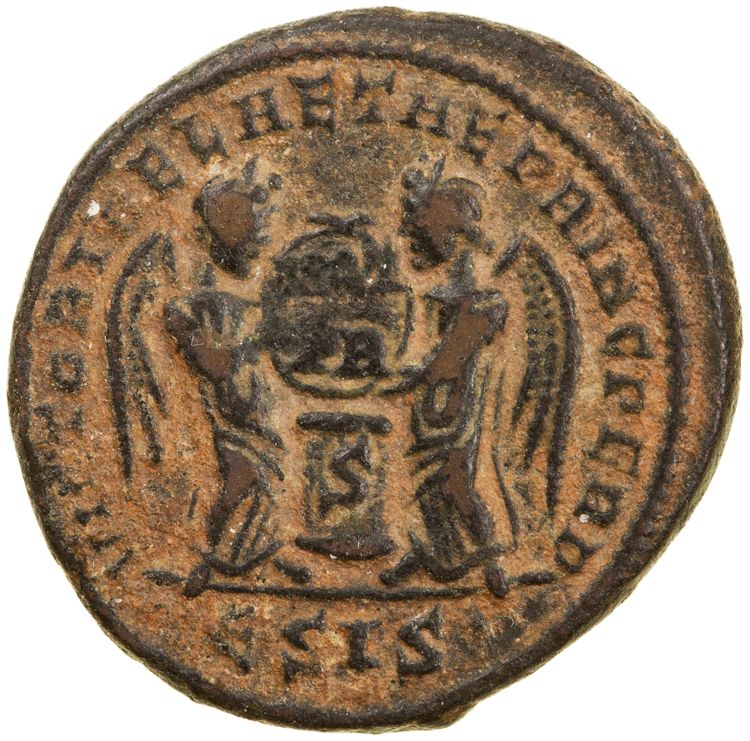 RIC VII Siscia 100, реверс, American Numismatic Society (ans)
