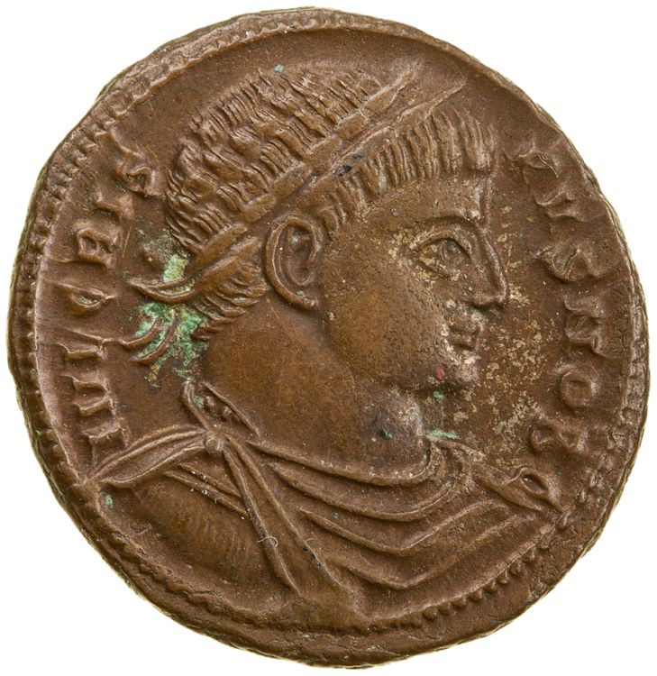 RIC VII Siscia 87, аверс, American Numismatic Society (ans)