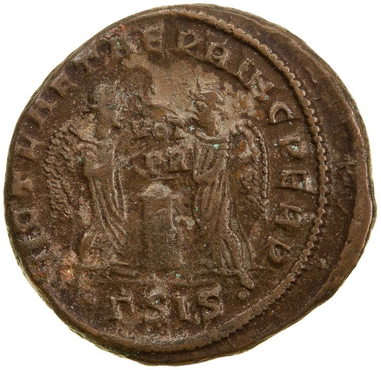 RIC VII Siscia 87, реверс, American Numismatic Society (ans)