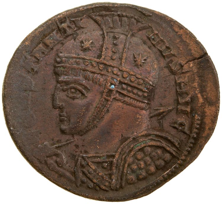 RIC VII Siscia 95, аверс, American Numismatic Society (ans)