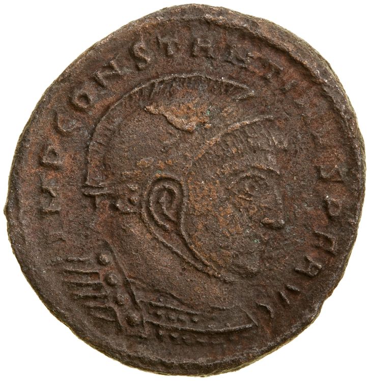 RIC VII Siscia 100, аверс, American Numismatic Society (ans)
