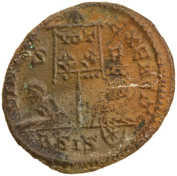 RIC VII Siscia 129, реверс, American Numismatic Society (ans)