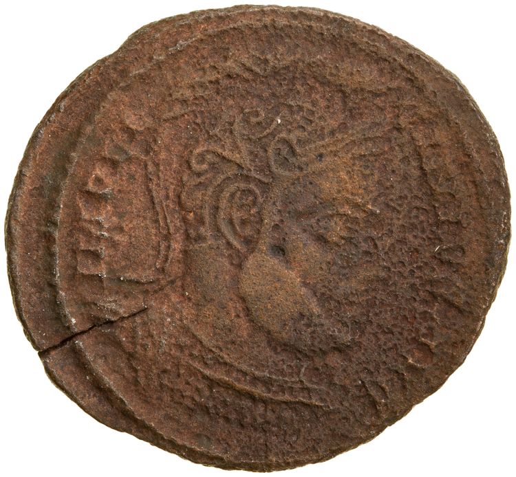 RIC VII Siscia 129, аверс, American Numismatic Society (ans)