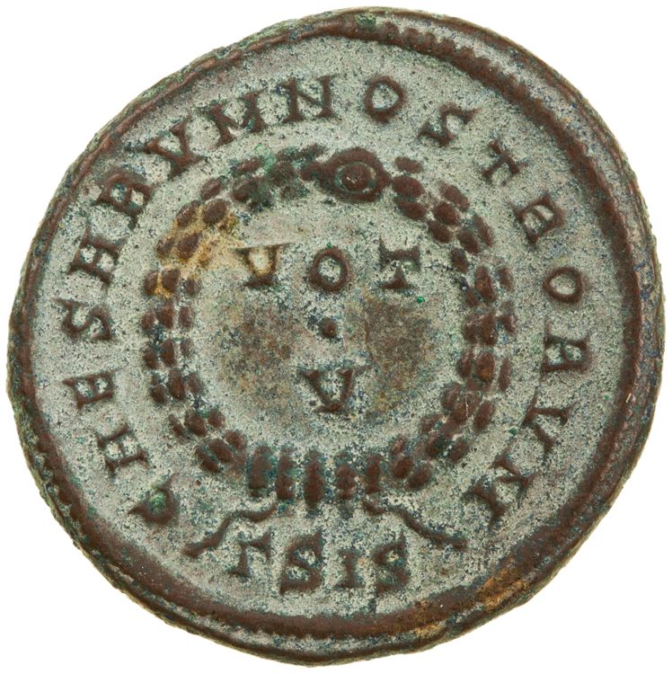 RIC VII Siscia 153, реверс, American Numismatic Society (ans)