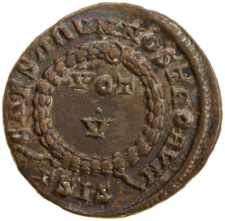 RIC VII Siscia 153, реверс, American Numismatic Society (ans)