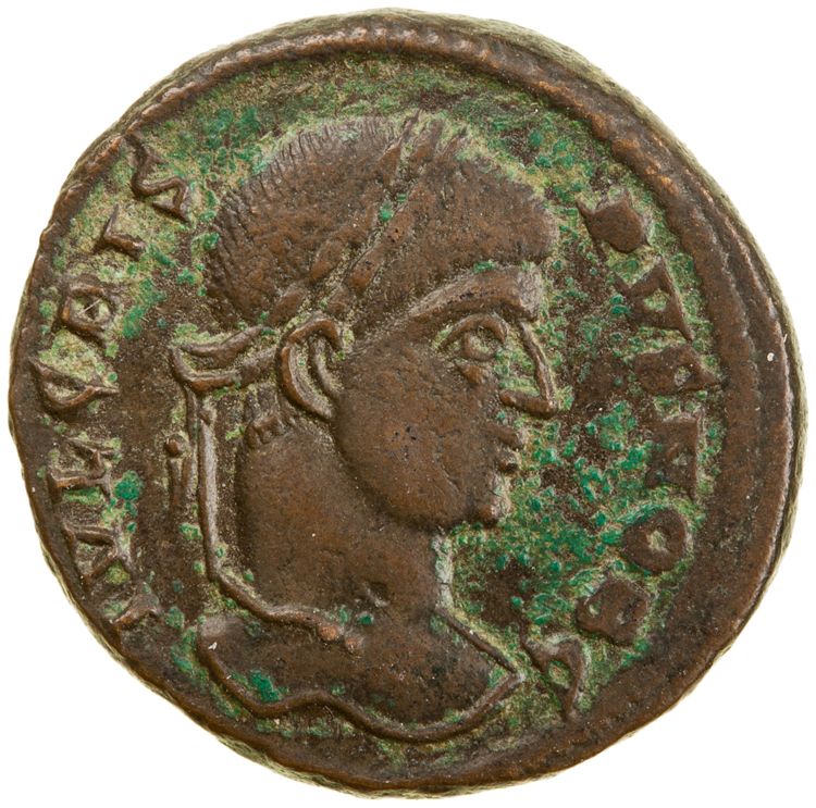 RIC VII Siscia 153, аверс, American Numismatic Society (ans)