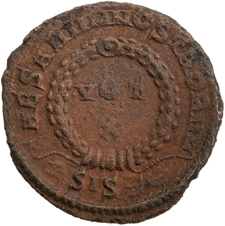 RIC VII Siscia 173, реверс, American Numismatic Society (ans)