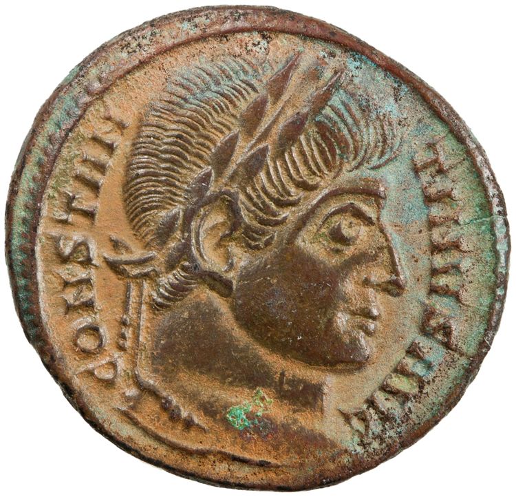 RIC VII Siscia 174, аверс, American Numismatic Society (ans)