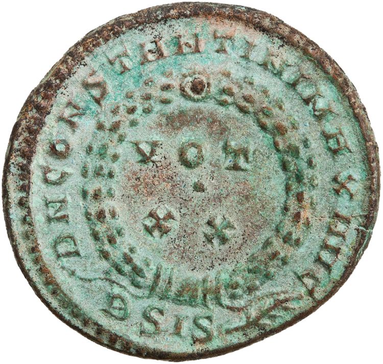 RIC VII Siscia 174, реверс, American Numismatic Society (ans)