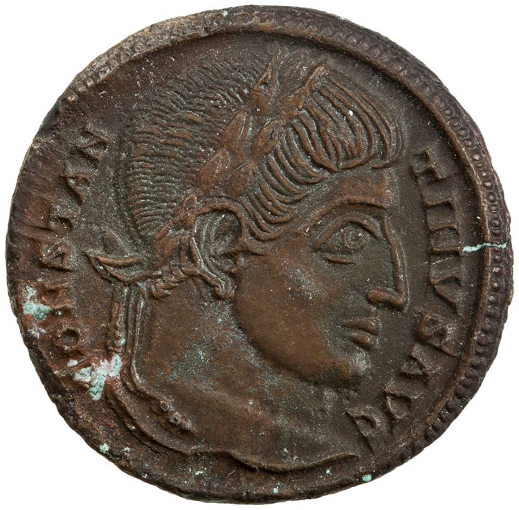 RIC VII Siscia 174, аверс, American Numismatic Society (ans)