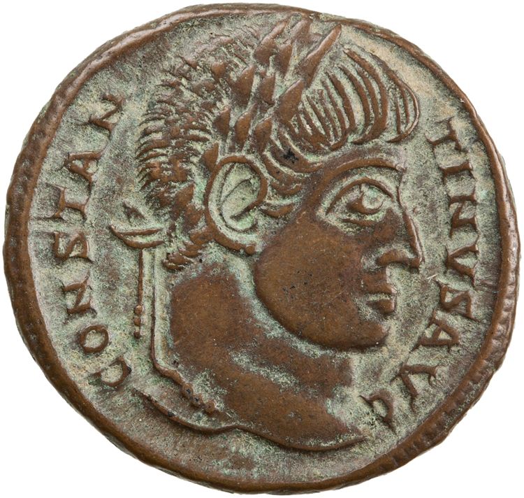RIC VII Siscia 174, аверс, American Numismatic Society (ans)