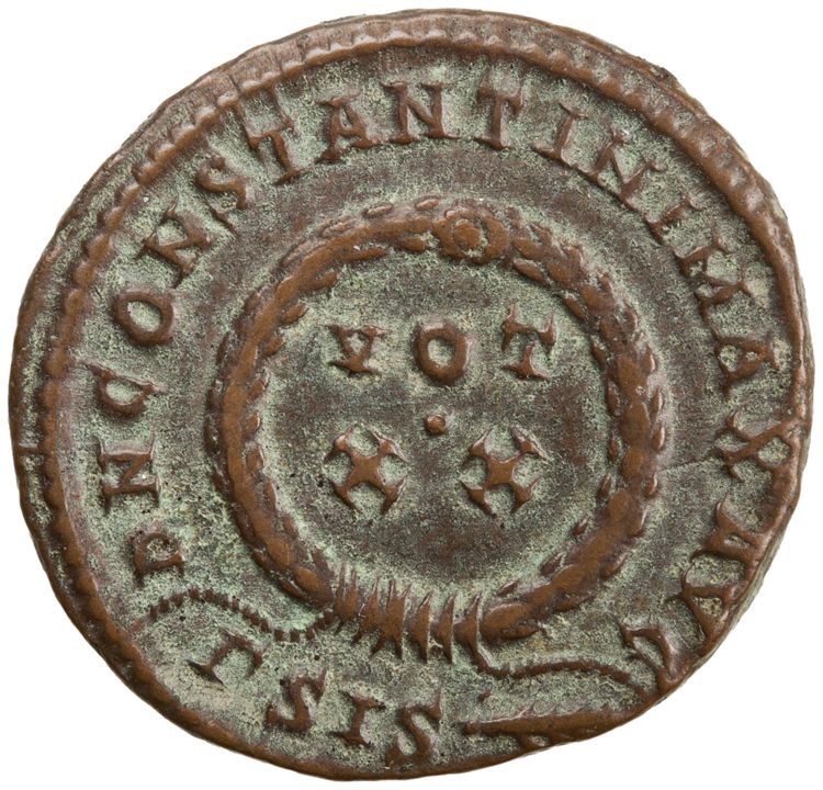 RIC VII Siscia 174, реверс, American Numismatic Society (ans)