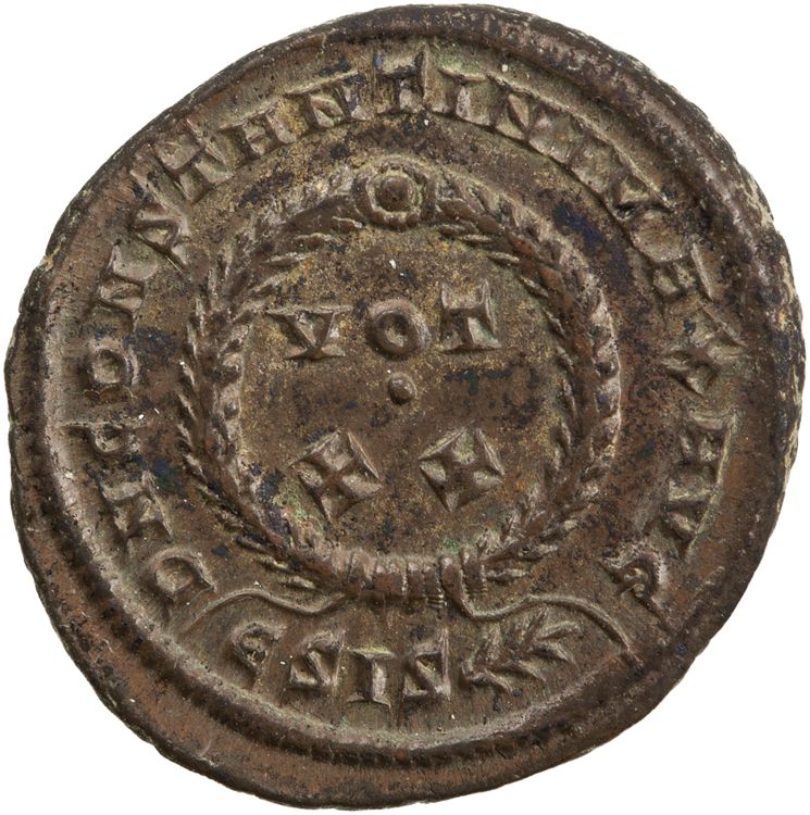 RIC VII Siscia 174, реверс, American Numismatic Society (ans)