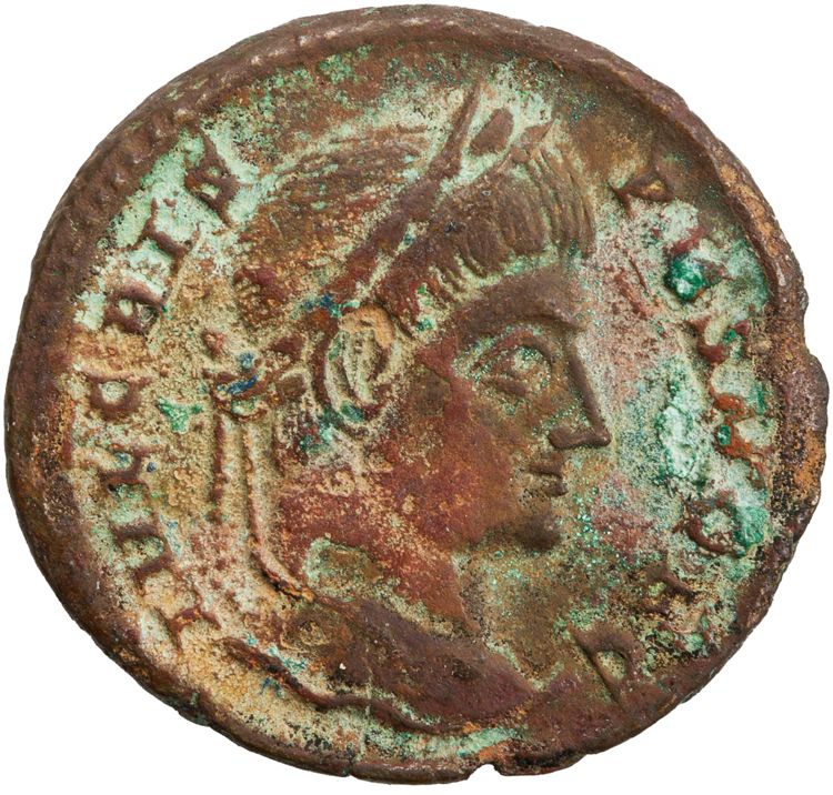RIC VII Siscia 175, аверс, American Numismatic Society (ans)