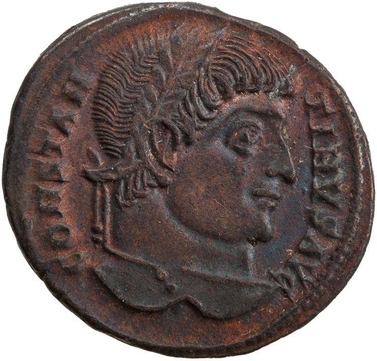 RIC VII Siscia 177, аверс, American Numismatic Society (ans)