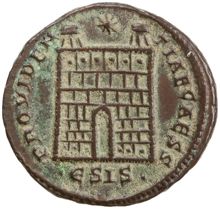 RIC VII Siscia 202, реверс, American Numismatic Society (ans)