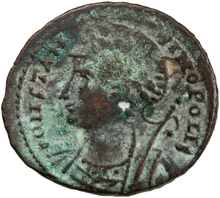 RIC VIII Alexandria 27, аверс, American Numismatic Society (ans)
