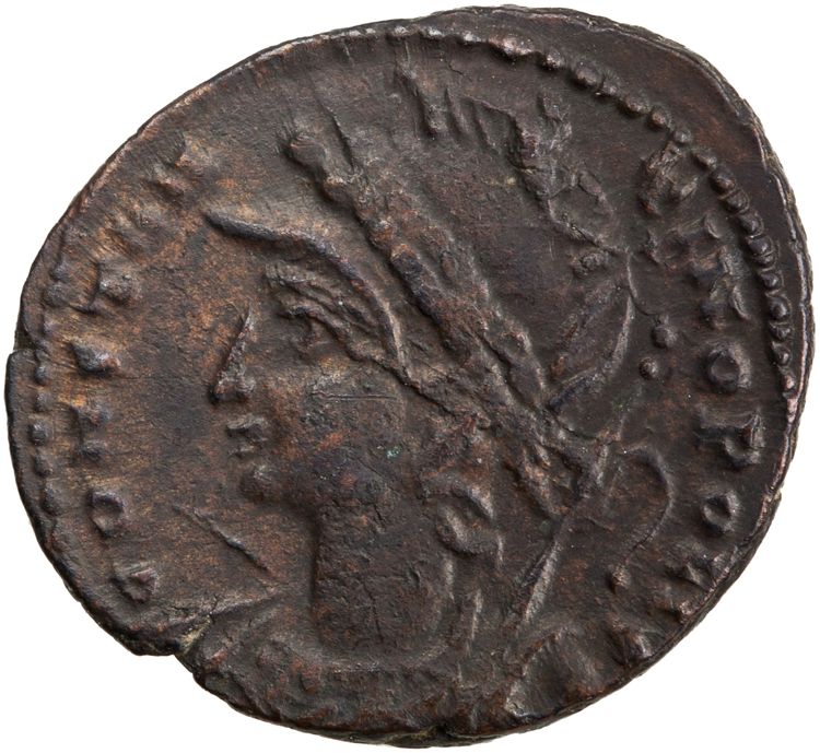RIC VIII Alexandria 27, аверс, American Numismatic Society (ans)