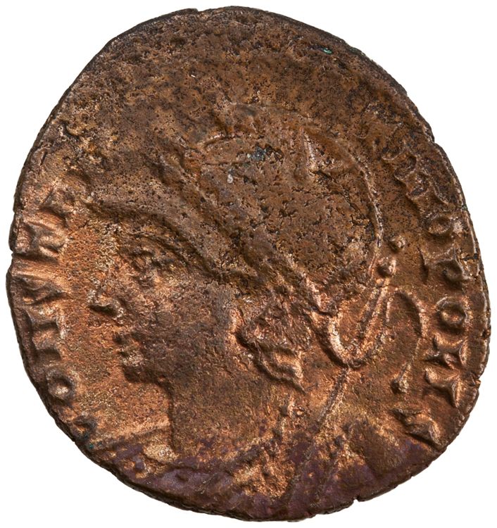 RIC VIII Alexandria 27, аверс, American Numismatic Society (ans)