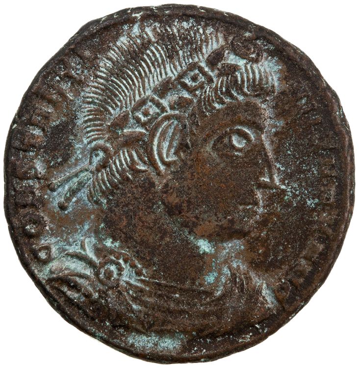 RIC VII Siscia 235, аверс, American Numismatic Society (ans)
