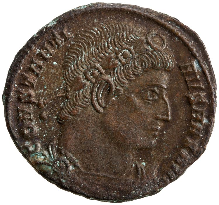 RIC VII Siscia 235, аверс, American Numismatic Society (ans)