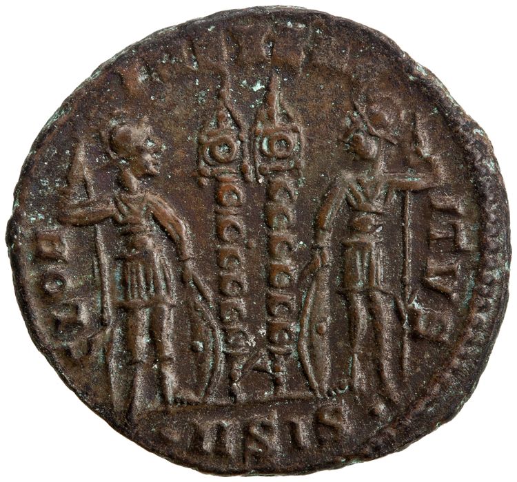 RIC VII Siscia 235, реверс, American Numismatic Society (ans)