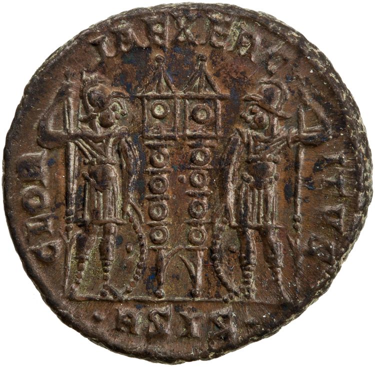 RIC VII Siscia 235, реверс, American Numismatic Society (ans)
