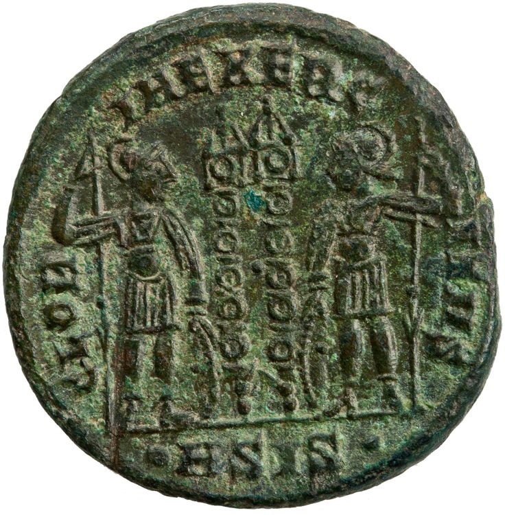 RIC VII Siscia 235, реверс, American Numismatic Society (ans)
