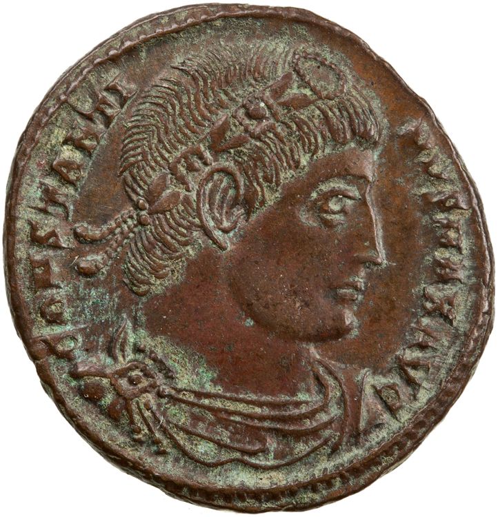 RIC VII Siscia 235, аверс, American Numismatic Society (ans)
