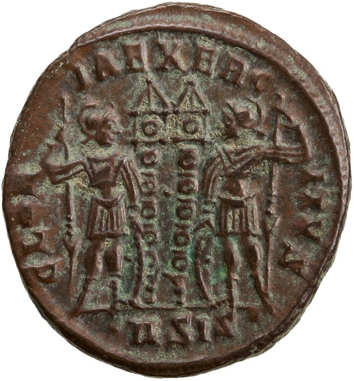 RIC VII Siscia 235, реверс, American Numismatic Society (ans)