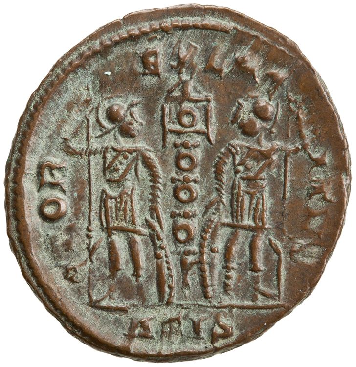 RIC VII Siscia 255, реверс, American Numismatic Society (ans)
