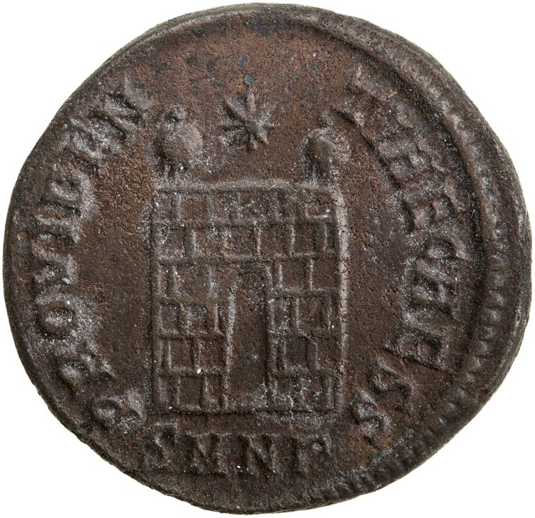 RIC VII Nicomedia 93, реверс, American Numismatic Society (ans)