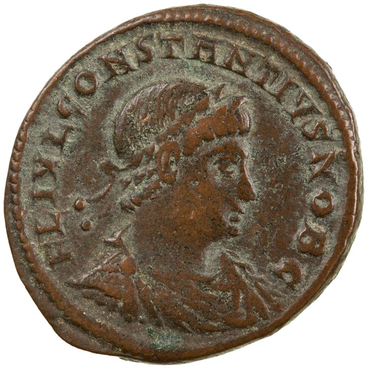RIC VII Nicomedia 191, obverse, American Numismatic Society (ans)