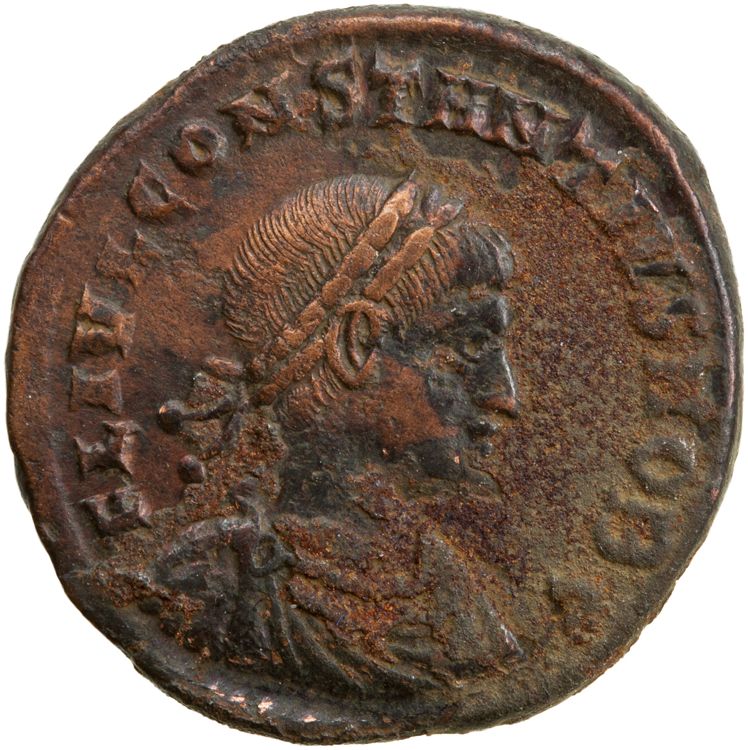 RIC VII Nicomedia 191, obverse, American Numismatic Society (ans)