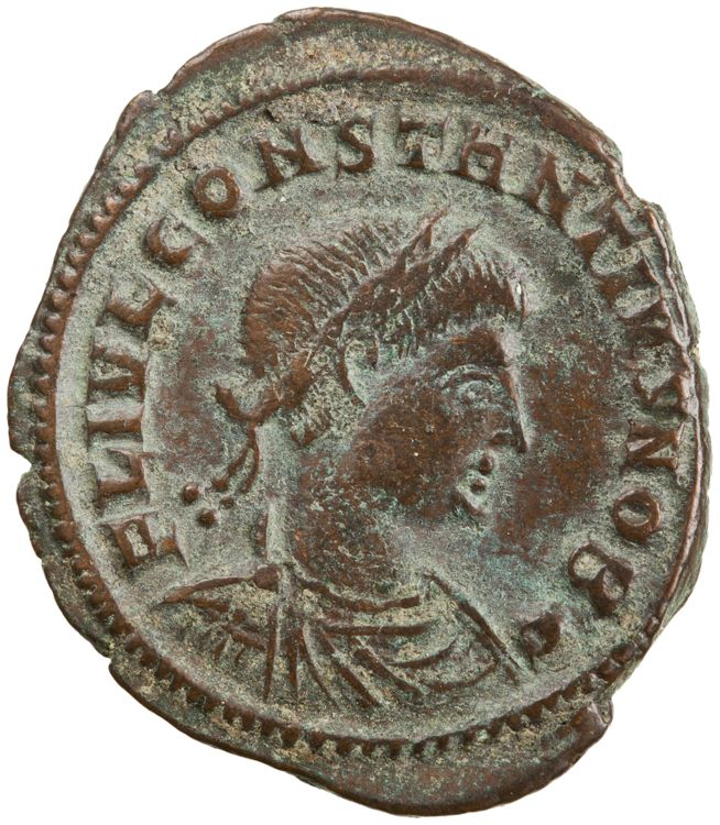 RIC VII Nicomedia 191, obverse, American Numismatic Society (ans)