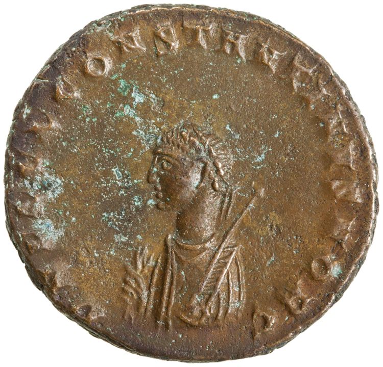 RIC VII Cyzicus 12, obverse, American Numismatic Society (ans)