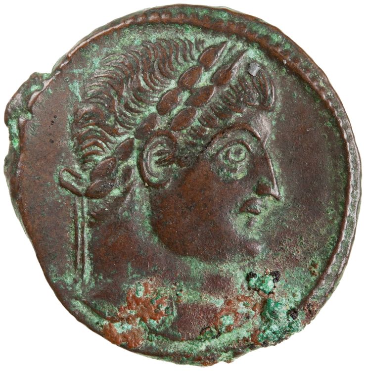 RIC VII Antioch 57, аверс, American Numismatic Society (ans)