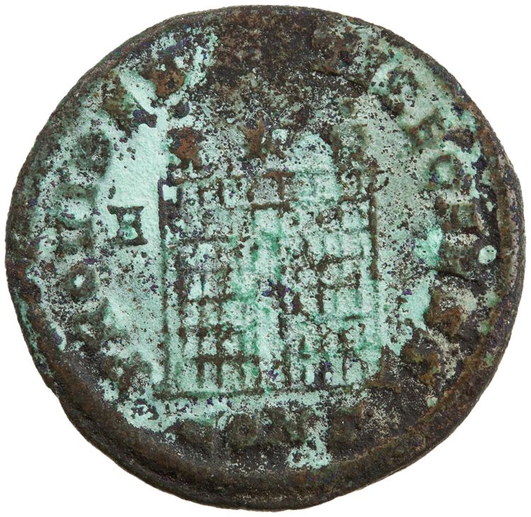 RIC VII Constantinople 10, реверс, American Numismatic Society (ans)