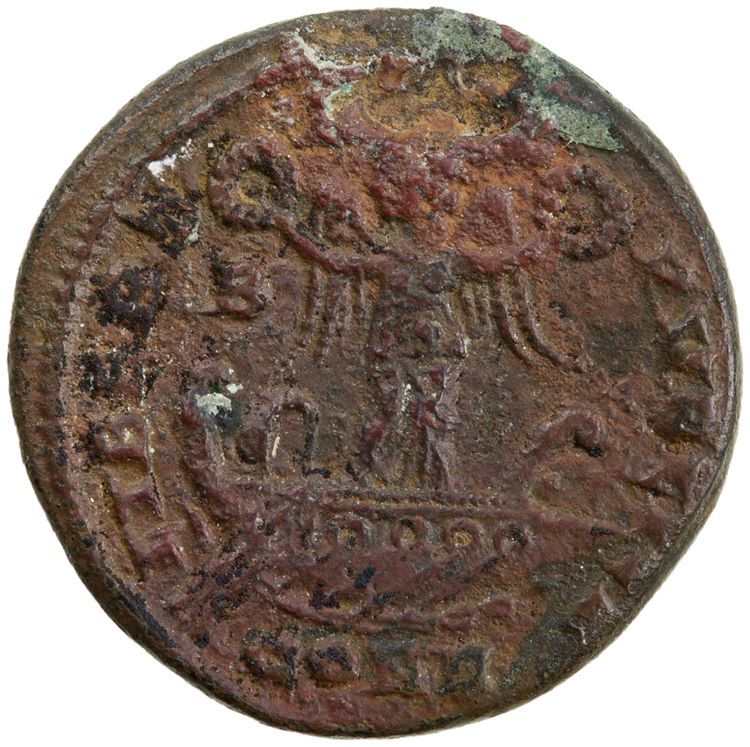 RIC VII Constantinople 25, реверс, American Numismatic Society (ans)