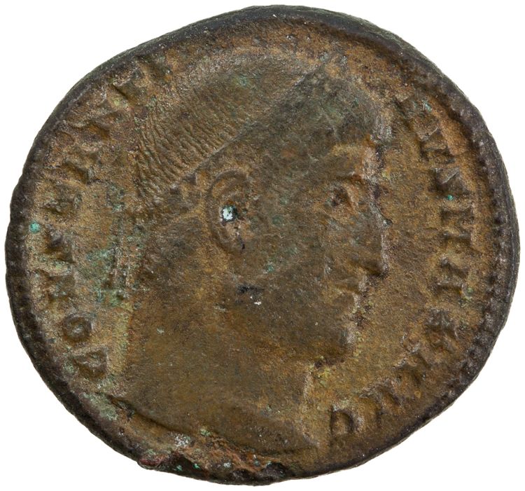 RIC VII Constantinople 25, аверс, American Numismatic Society (ans)