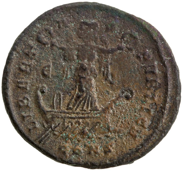 RIC VII Constantinople 25, реверс, American Numismatic Society (ans)