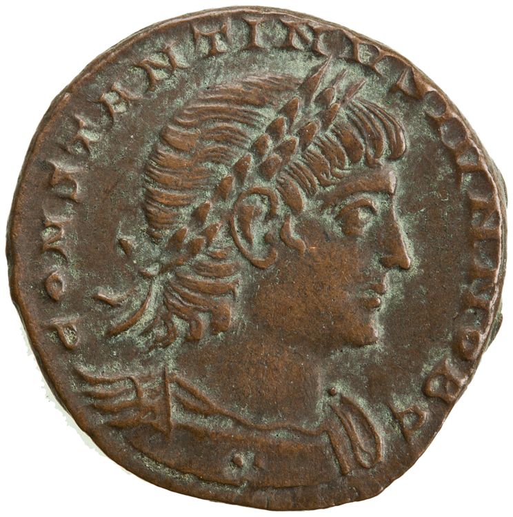 RIC VII Constantinople 81, аверс, American Numismatic Society (ans)