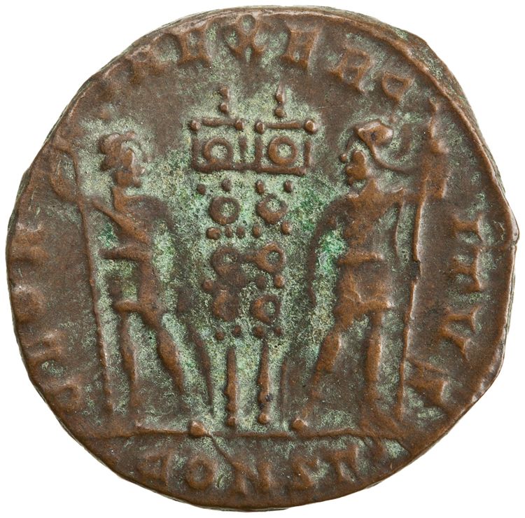 RIC VII Constantinople 81, реверс, American Numismatic Society (ans)
