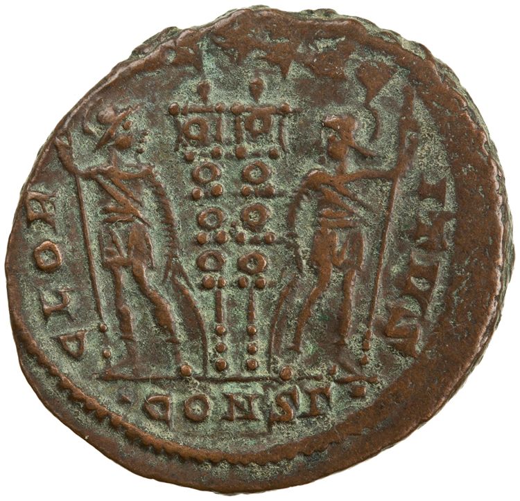 RIC VII Constantinople 81, реверс, American Numismatic Society (ans)