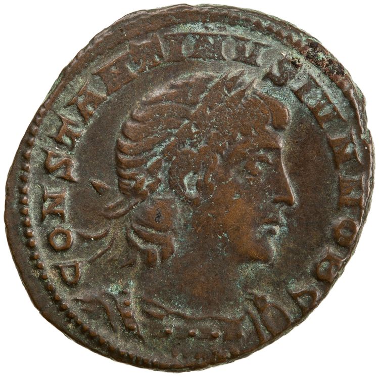 RIC VII Constantinople 81, аверс, American Numismatic Society (ans)