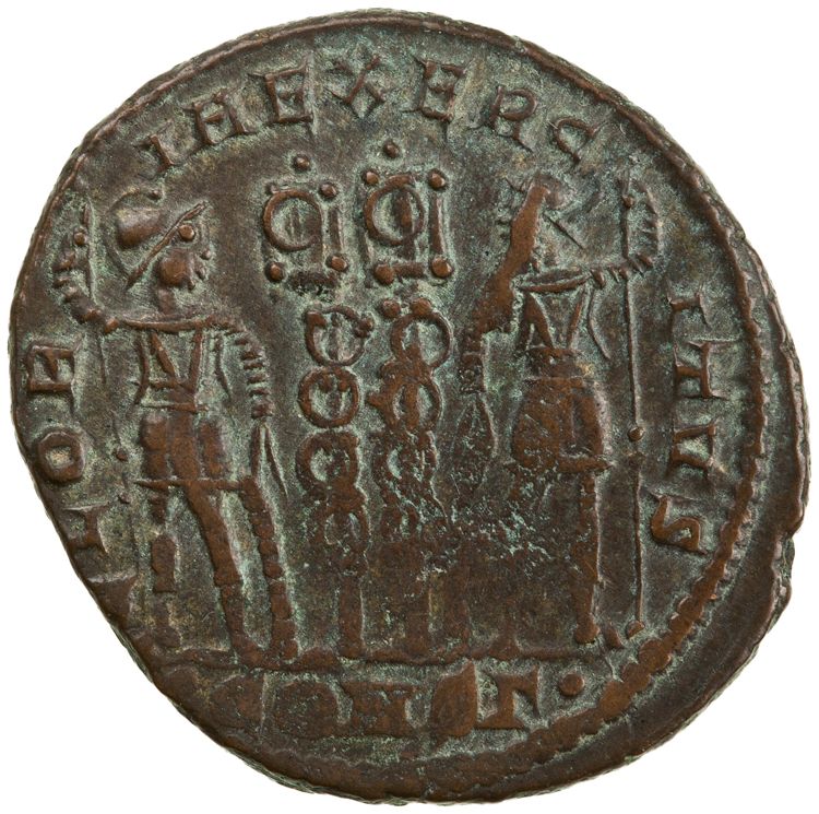 RIC VII Constantinople 81, реверс, American Numismatic Society (ans)
