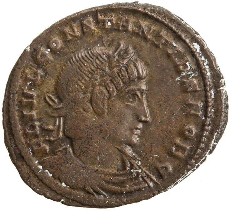 RIC VII Constantinople 81, аверс, American Numismatic Society (ans)