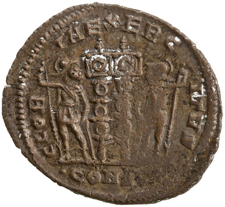 RIC VII Constantinople 81, реверс, American Numismatic Society (ans)